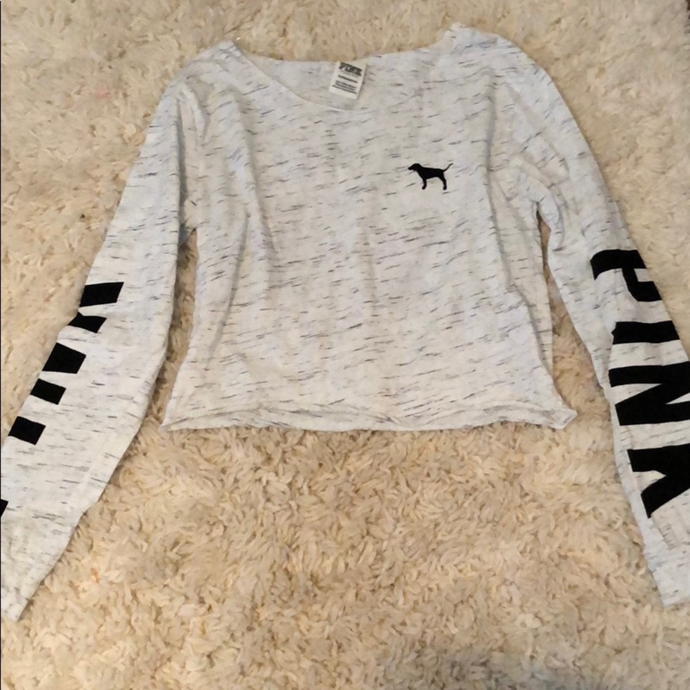 Victoria Secret Pink long sleeve crop